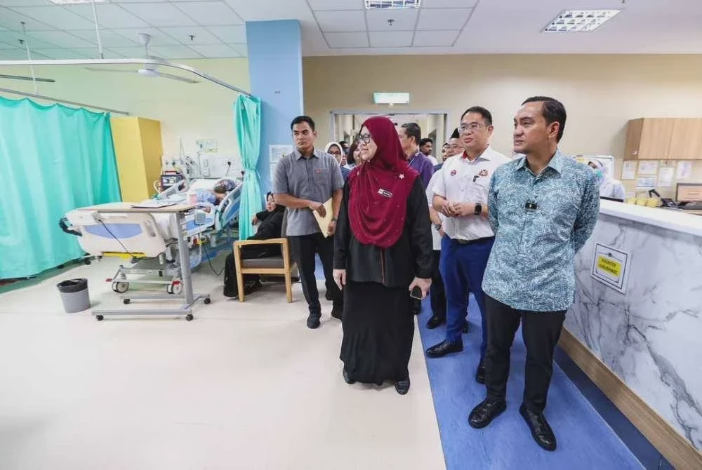 Image from: Hospital Pasir Gudang belum beroperasi penuh, 1,192 jawatan masih kosong - Onn Hafiz