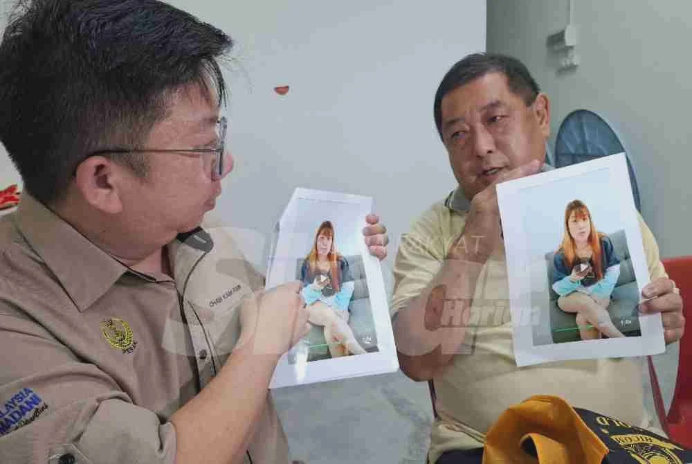 Image from: Bapa rayu kesan anak gadis hilang, bimbang jadi mangsa scammer