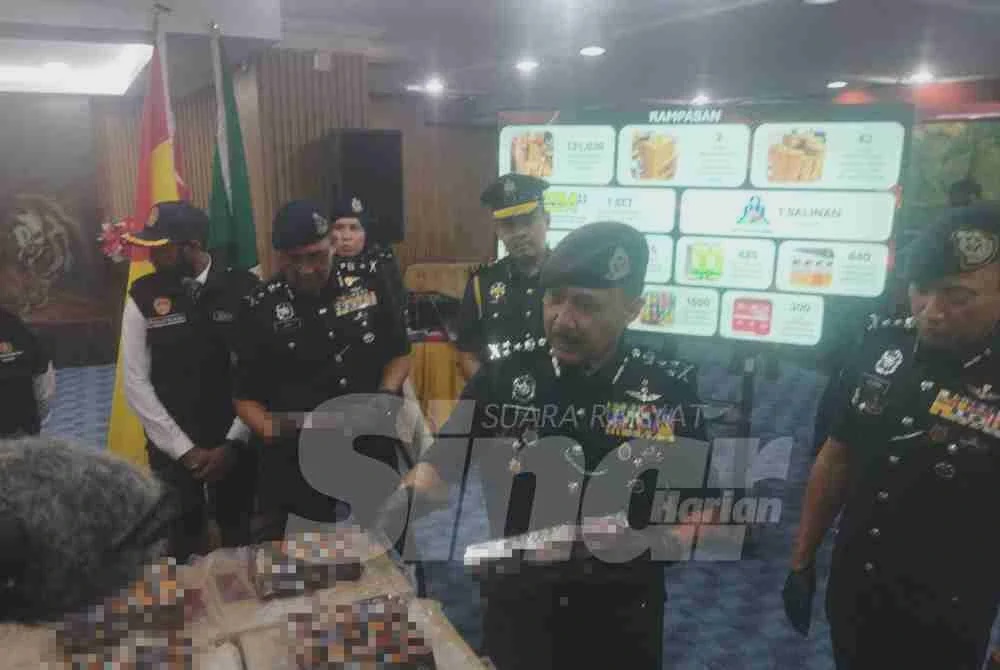 Image from: Op Taring Alpha: Polis rampas vape, rokok seludup lebih RM12 juta