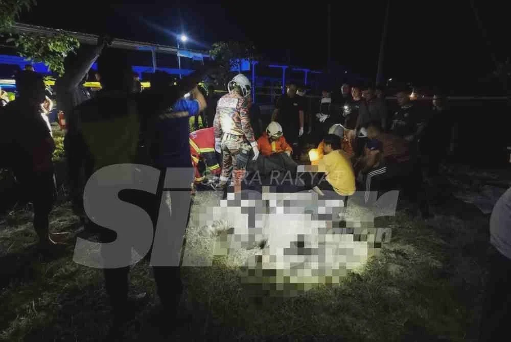 Image from: Tiga anggota polis maut terkena renjatan elektrik