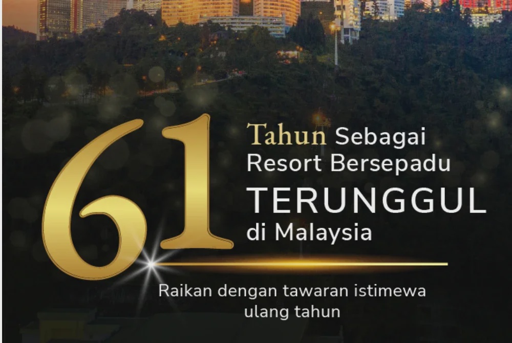 Image from: Resorts World Genting raikan ulang tahun ke-61 dengan tiket Merdeka RM38