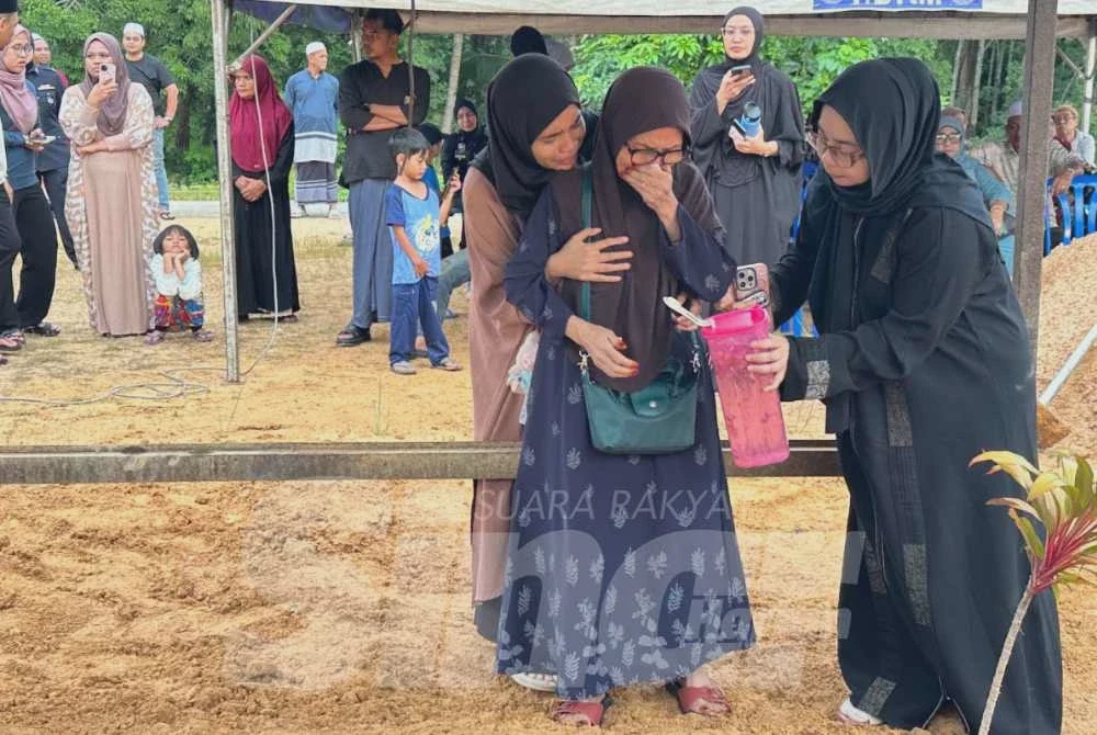 Image from: Jenazah Lans Koperal Mohamad Nur Hafiz selamat dikebumikan di Kelantan