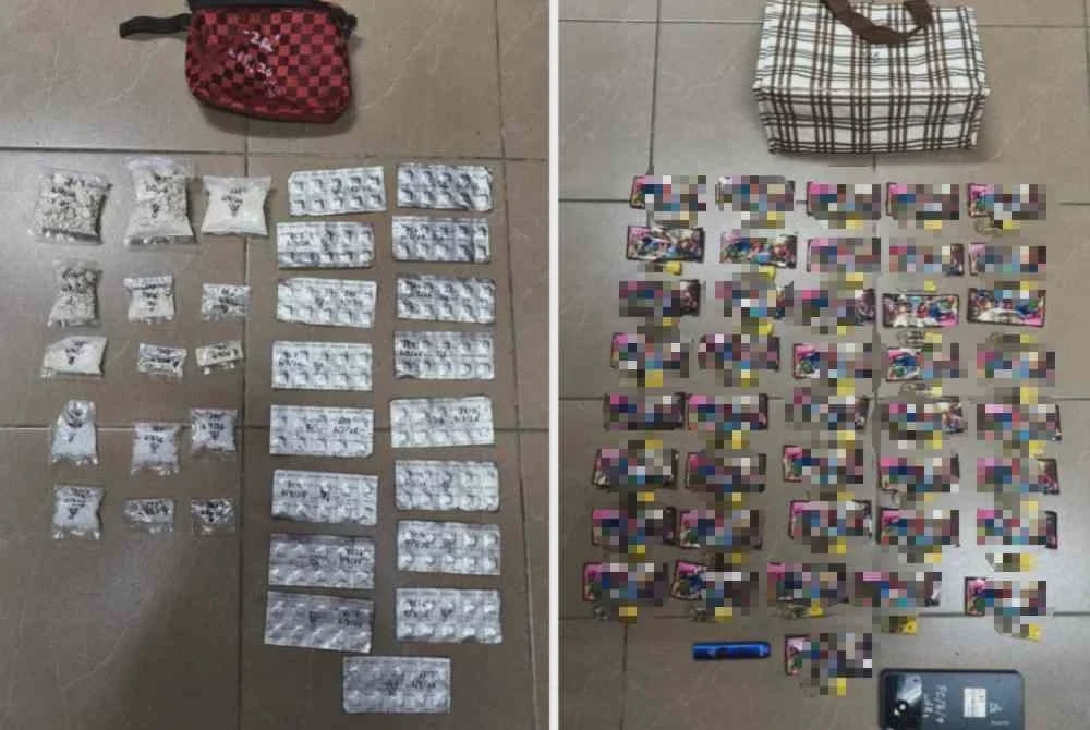 Image from: Lelaki ditahan bersama dadah hampir RM30,000