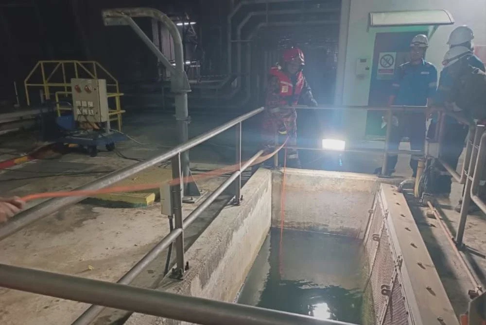 Image from: Pekerja penyelenggara ditemui lemas dalam tangki