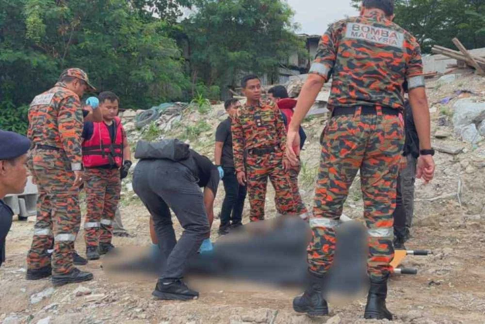 Image from: Hanyut tiga kilometer, kanak-kanak tujuh tahun ditemukan meninggal dunia