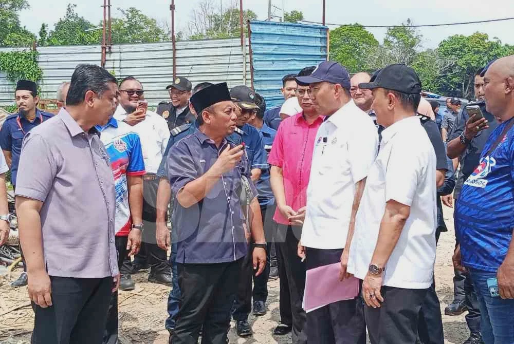 Image from: Tanah pertanian jadi pusat sisa haram, lima tahun beroperasi tanpa lesen