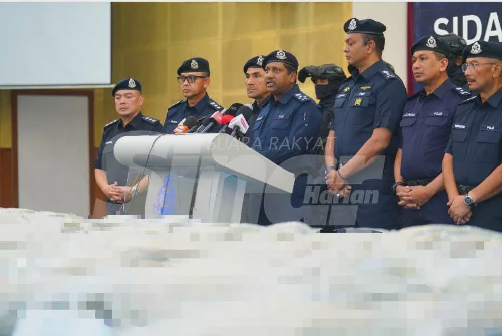Image from: 73.17kg dadah dirampas, 14 kes tangkapan warga Malaysia di luar negara - Polis