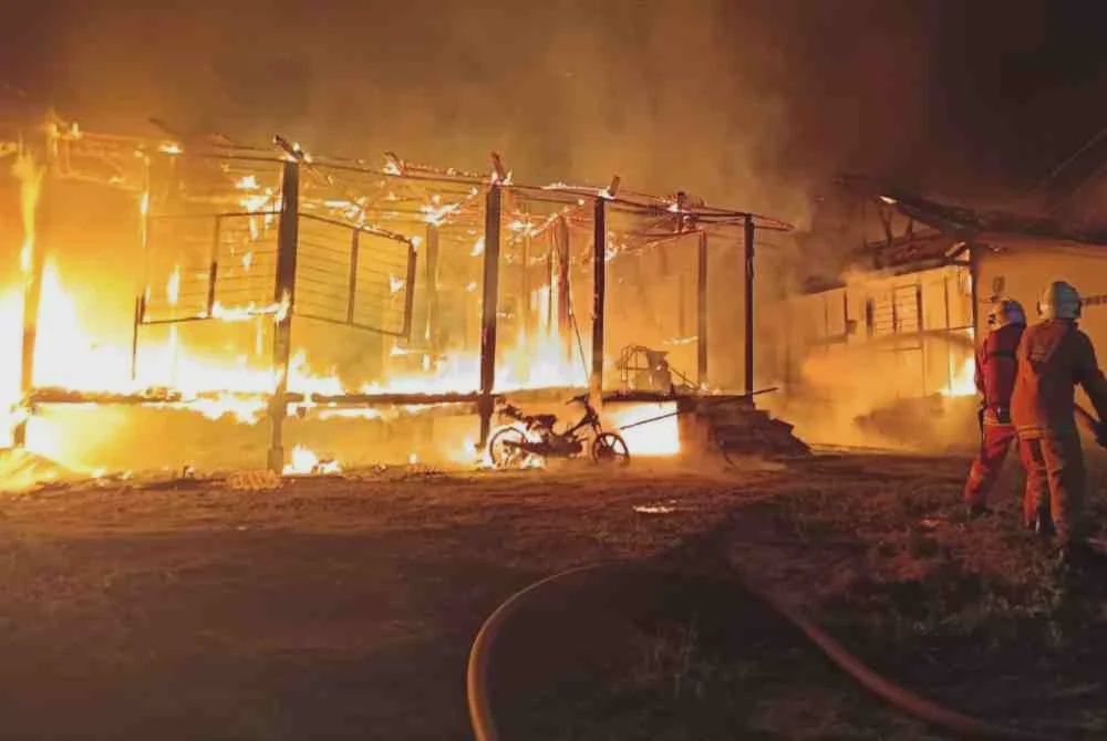 Image from: Tragedi awal pagi, tiga sekeluarga maut