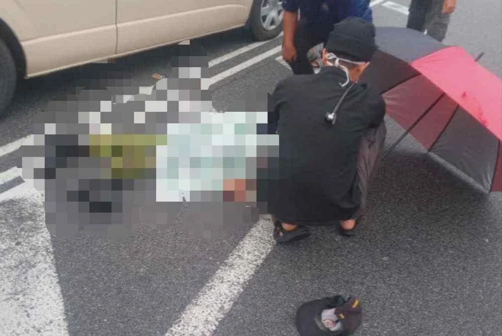 Image from: Anggota Rela maut nahas, pemandu kereta ditahan polis