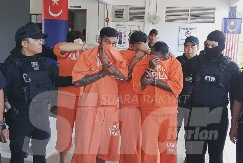 Image from: [VIDEO] Mayat dililit jaring: Empat lelaki didakwa bunuh ahli perniagaan