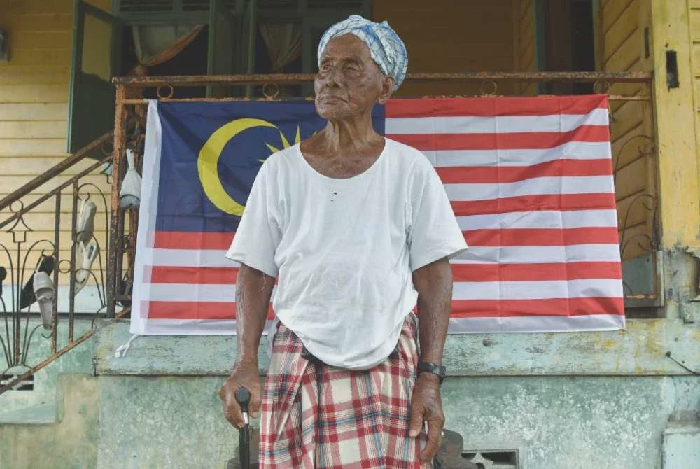 Image from: 104 tahun, Poktar kenang derita, kini nikmati erti merdeka