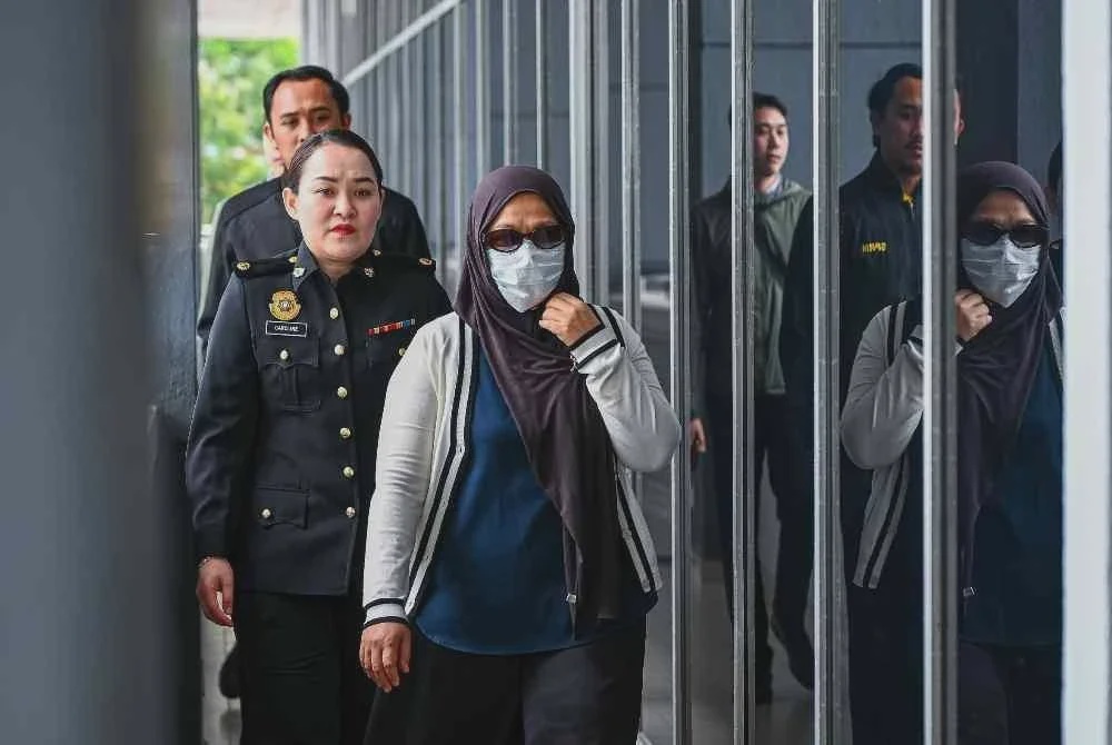 Image from: Noraini didakwa pecah amanah lebih RM6 juta