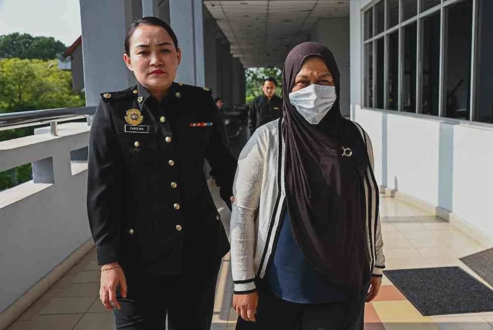 Image from: Noraini didakwa pecah amanah lebih RM6 juta
