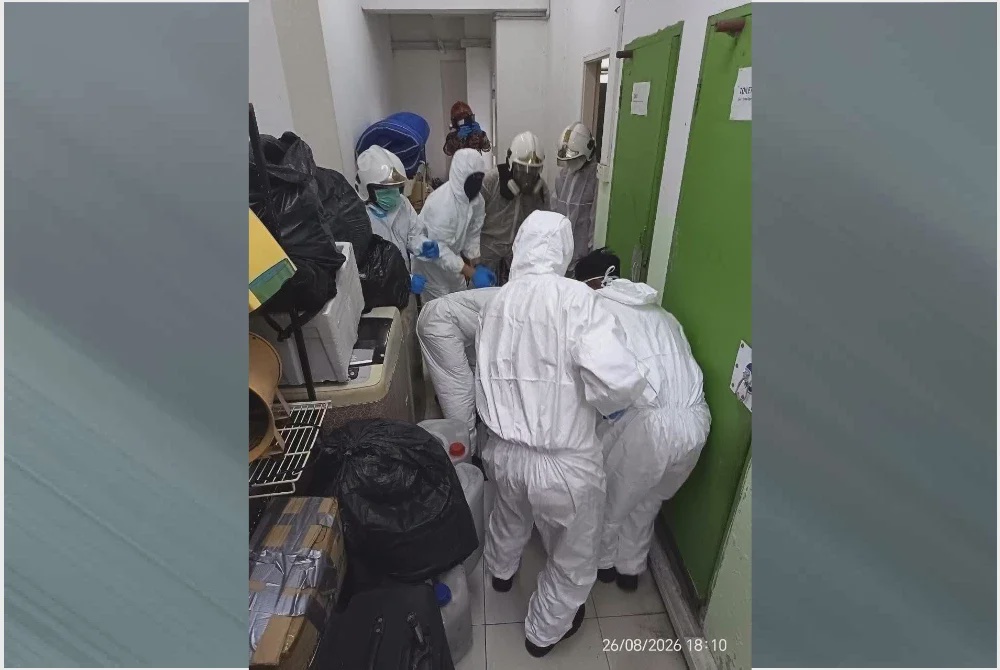 Image from: Bau busuk bongkar penemuan mayat dalam bilik sewa