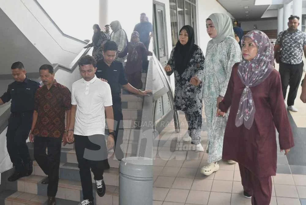 Image from: [VIDEO] Dua keluarga berjiran gaduh gempar, saling memukul dihadapkan ke mahkamah