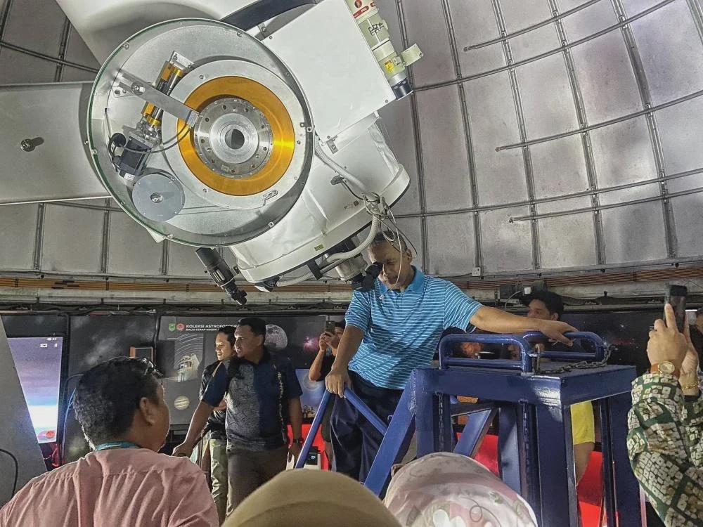 Image from: Jom teropong bintang, matahari di Balai Cerap Negeri Sembilan!