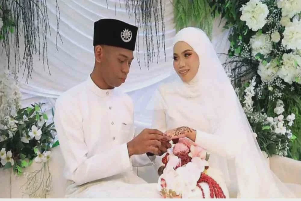 Image from: 'Tiga hari nikah, suami meninggal dunia'
