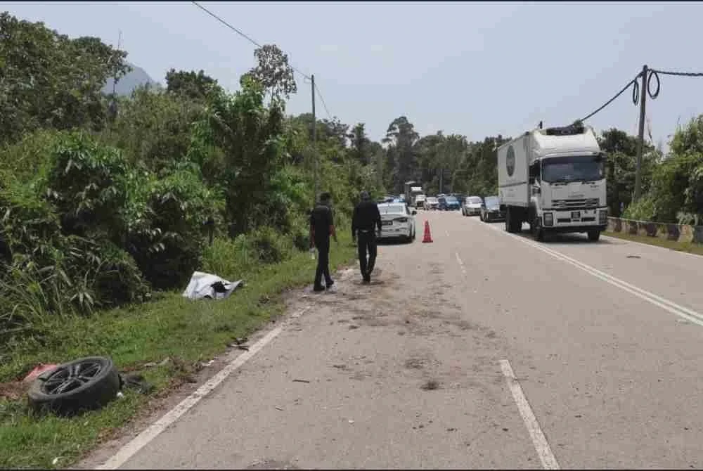 Image from: Dua maut, X70 terbabas elak pemeriksaan polis