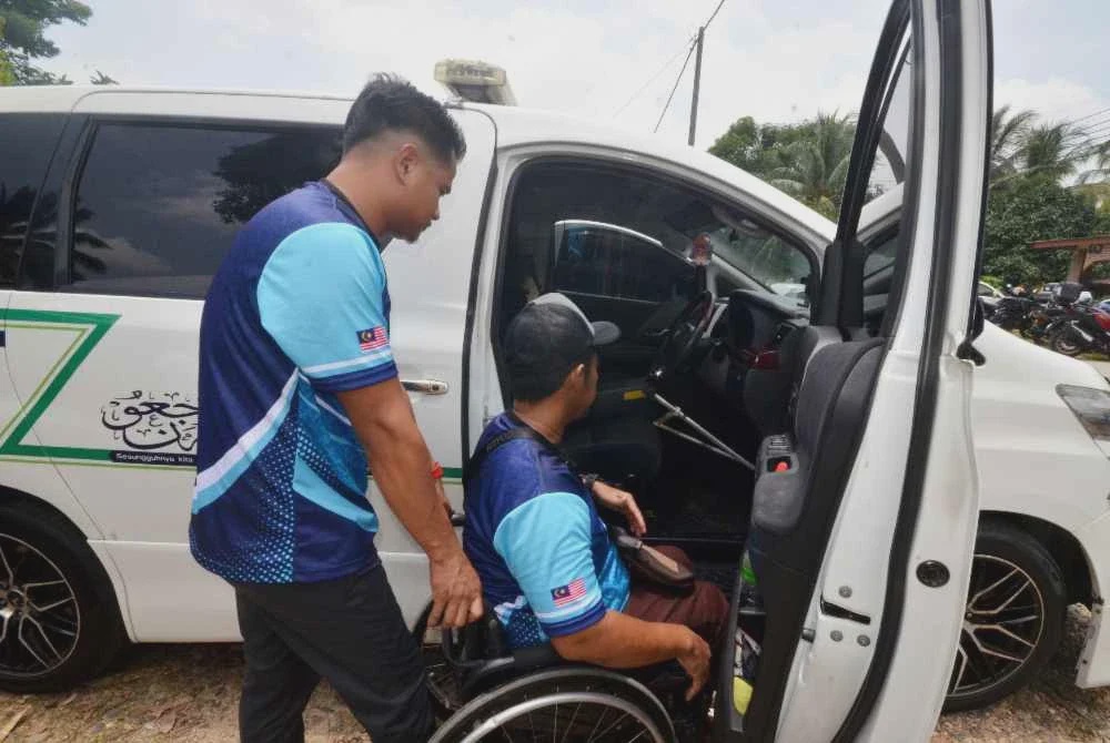 Image from: Pemandu van jenazah lumpuh beri khidmat percuma kepada masyarakat