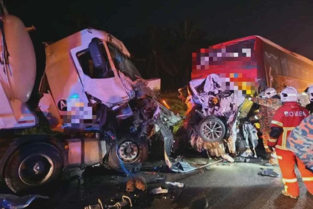 Image from: Nahas 11 kenderaan: 'Bila tengok gambar kemalangan, saya rasa itu kereta anak' - Bapa mangsa