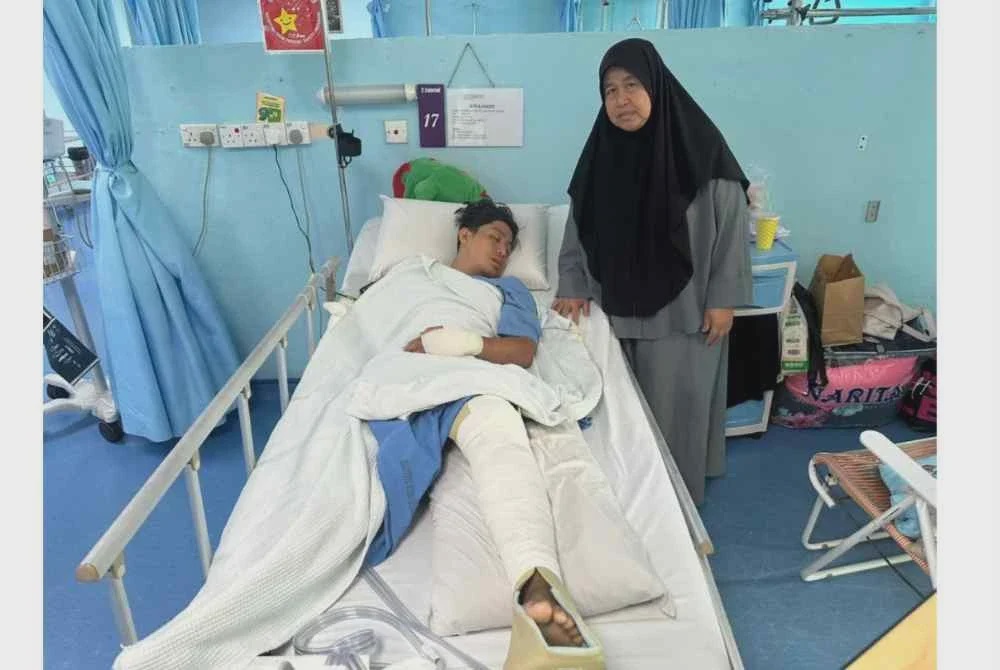 Image from: Pagi bantu ibu, petang kerja sambilan, Mohamad Hafifie kini terlantar