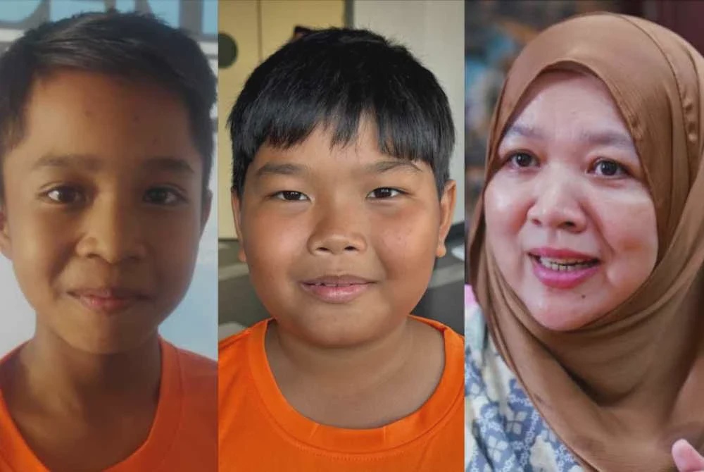 Image from: Dua sepupu redah ratusan kilometer demi impian ke sekolah berasrama penuh