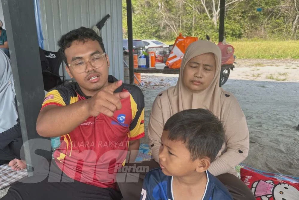 Image from: [VIDEO] Muhammad Adib barbeku sempena merdeka bersama keluarga sebelum hilang di laut