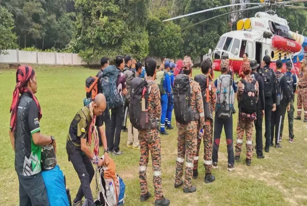 Image from: 'Salah seorang pendaki alami kecederaan punca lewat keluar hutan'