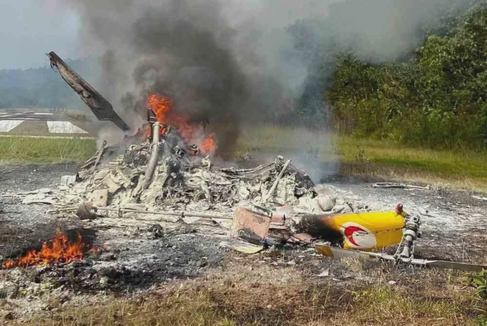 Image from: Nahas helikopter: Al-Fatihah buat Kapten Zainol Afiq - Adik ipar mangsa
