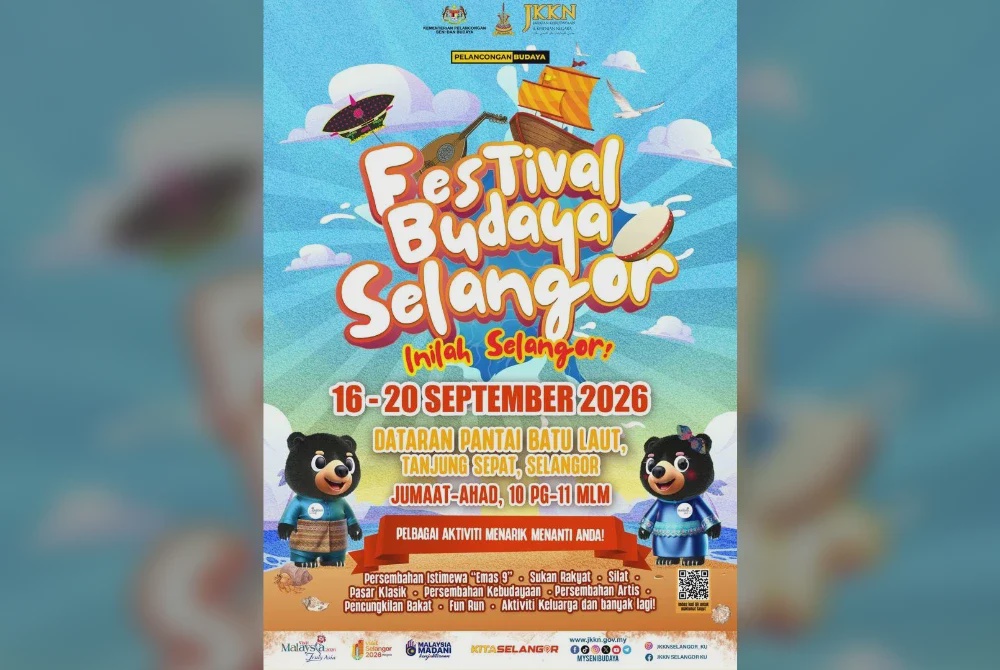 Image from: Festival Budaya Selangor tampil kepelbagaian seni sembilan daerah