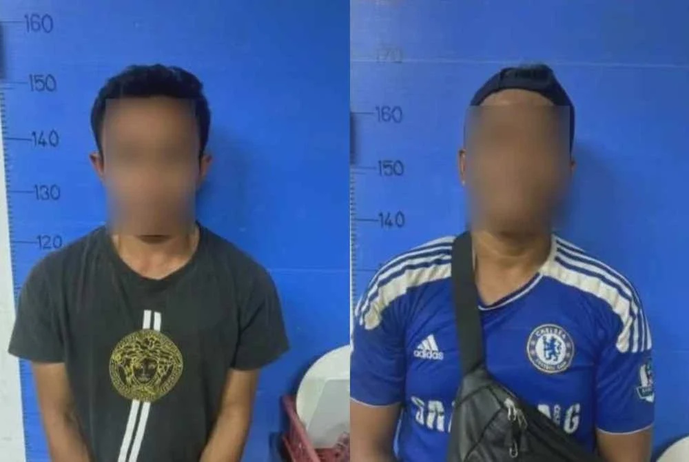 Image from: Dua lelaki ditahan selepas cubaan melarikan diri sejauh 50 kilometer
