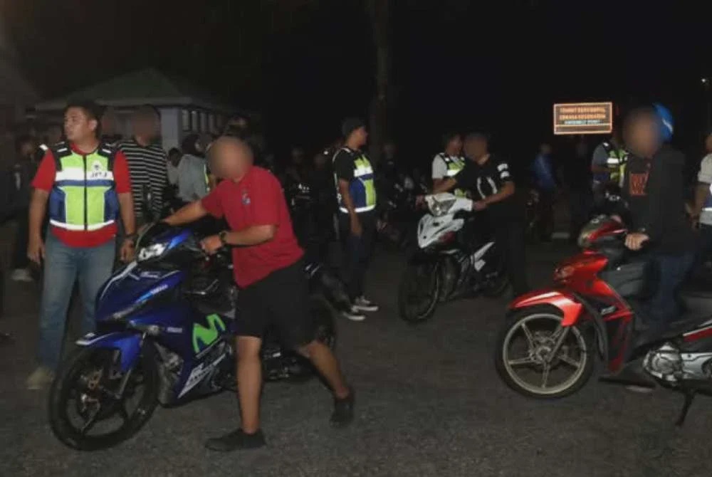 Image from: Operasi Samseng Jalanan: Remaja 16 tahun antara 146 individu ditahan