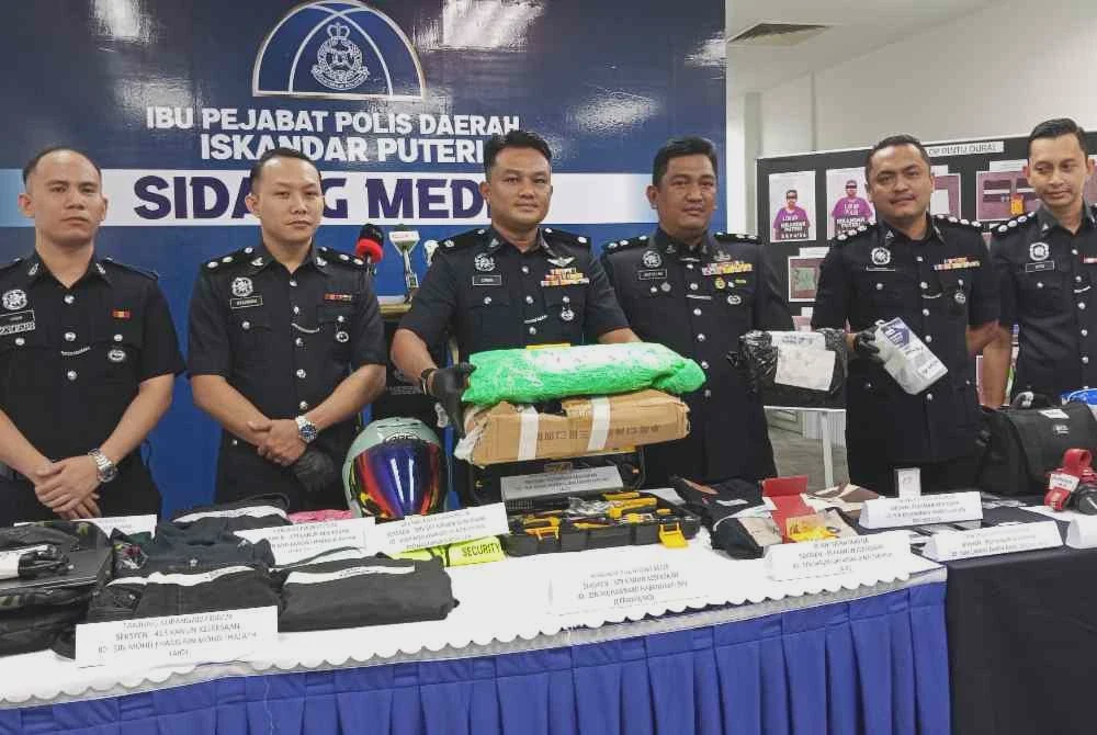 Image from: Dua bekas banduan tidak serik, ditahan semula curi parcel, kabel
