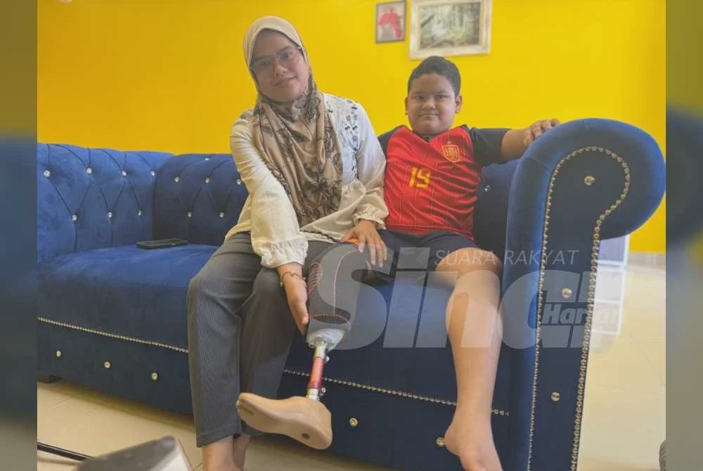 Image from: [VIDEO] 'Tak apa abang okey mama, orang Palestin lagi teruk'