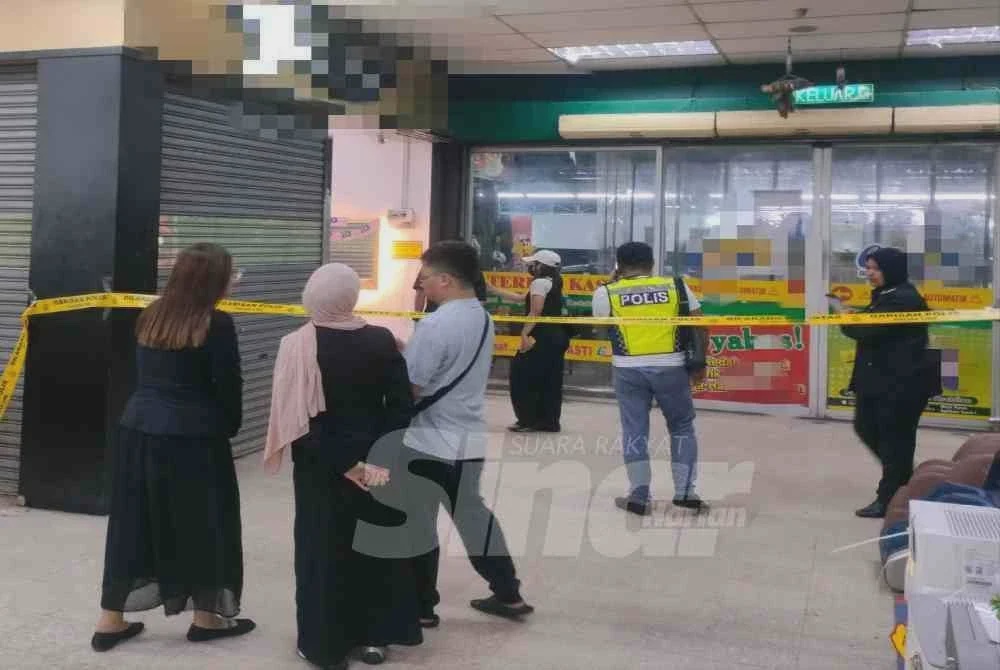 Image from: Kedai emas dirompak empat lelaki, kerugian cecah RM1 juta