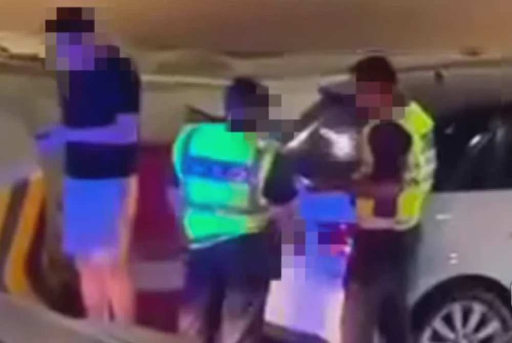 Image from: Audi dipandu lawan arus, pemandu dipercayai tertidur