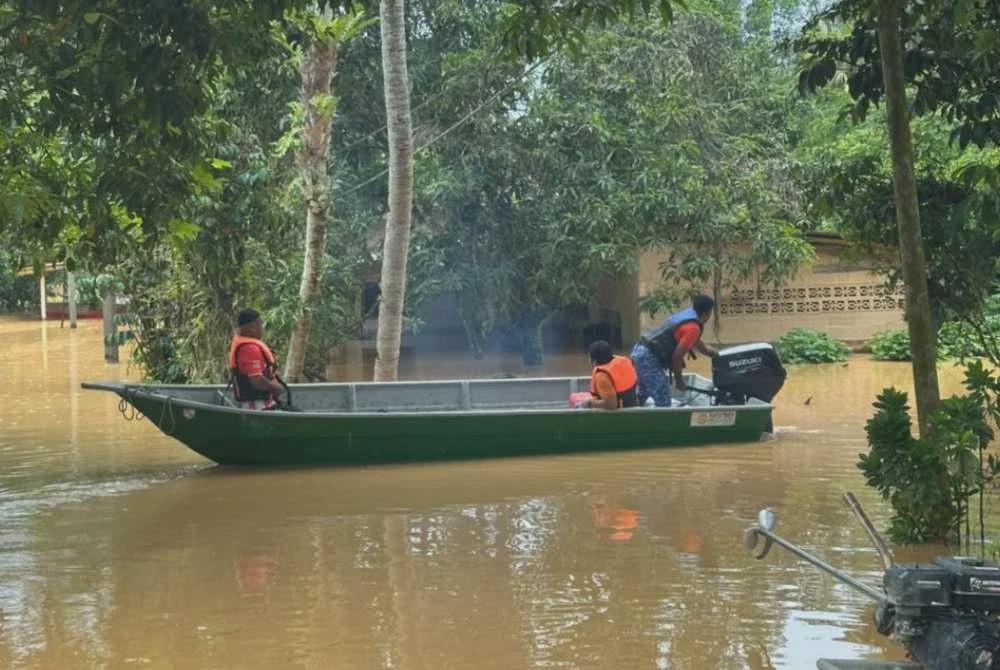 Image from: 260 mangsa banjir dipindahkan ke lima PPS