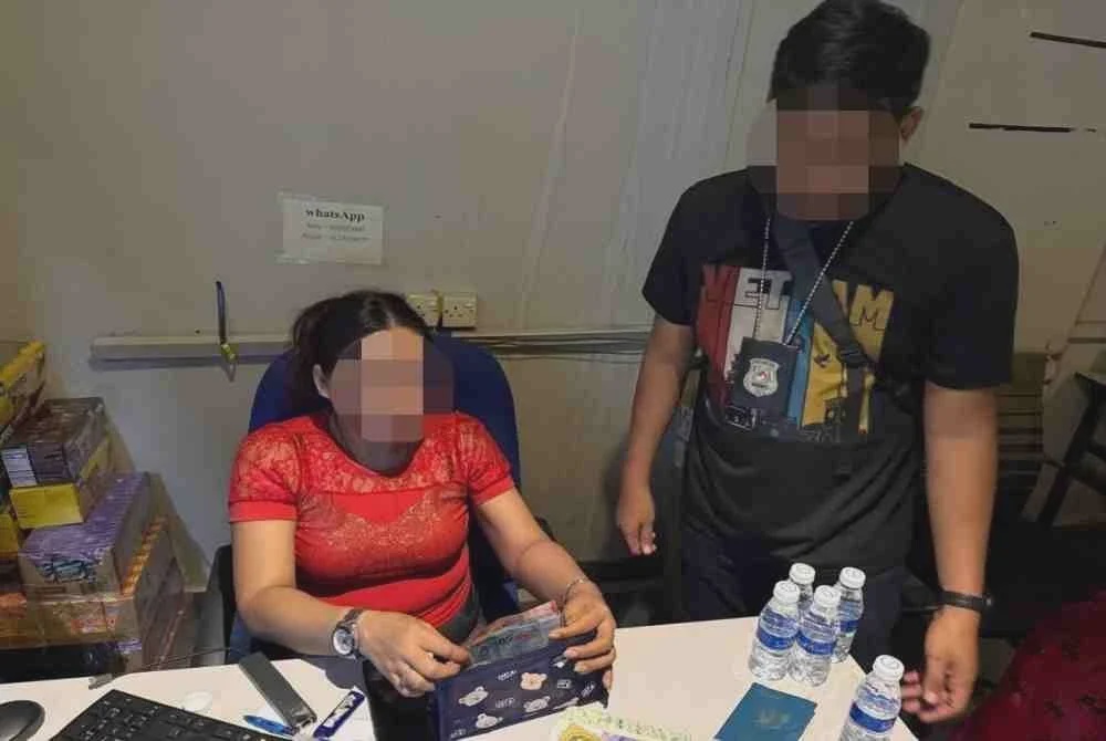 Image from: Warga asing buka premis judi sendiri, lengkap ciri keselamatan