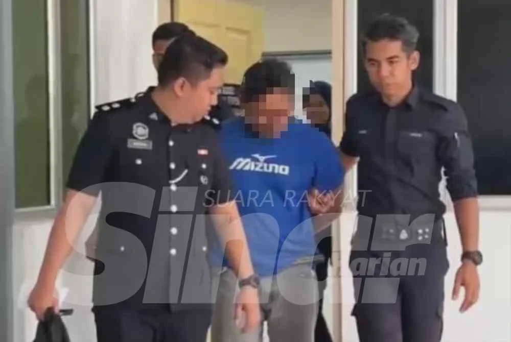 Image from: Budak maut dicampak dalam sungai: Bapa saudara direman seminggu