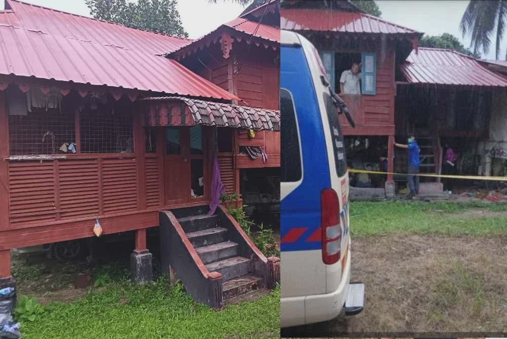 Image from: Suri rumah maut: Sempat beritahu suami kaki dicucuk dari bawah rumah, pisau ditemui di kebun