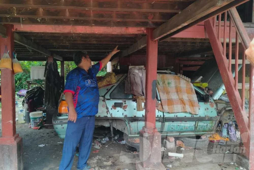 Image from: Suri rumah maut: 'Saya datang nampak arwah tidak sedarkan diri, darah mengalir banyak hingga bawah rumah'