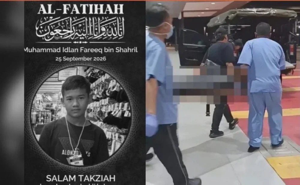 Image from: Pelajar maut di asrama: Polis siasat dakwaan mangsa dipukul kerana vape