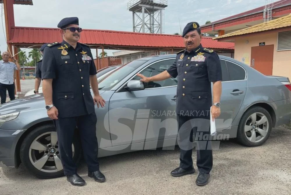 Image from: Rohingya tiada lesen pandu BMW 525 disita JPJ