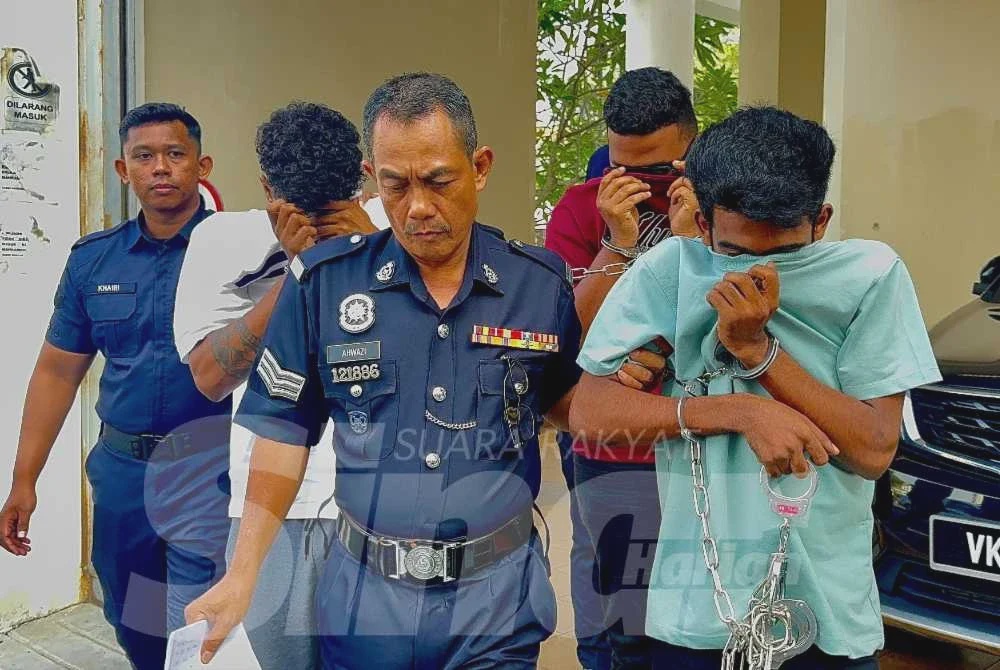 Image from: [VIDEO] Tiga lelaki mengaku tidak bersalah cederakan 2 mangsa guna parang