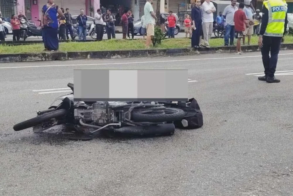 Image from: Perjalanan tiga beradik ke sekolah berakhir tragedi, dua maut kemalangan