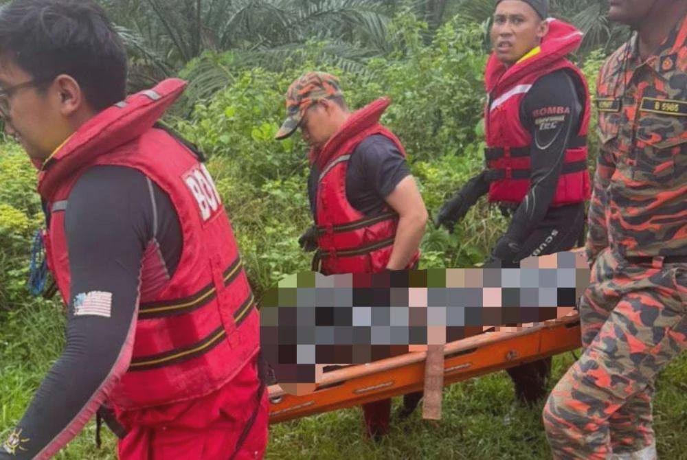 Image from: Kereta dipandu terjunam dalam sungai, Mat Yusof ditemui maut
