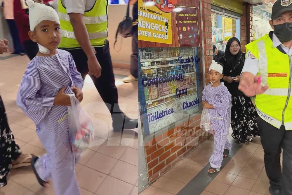 Image from: 'Dua hari Azuar Firdaus asyik menangis dan takut' - Ibu mangsa serangan anjing liar