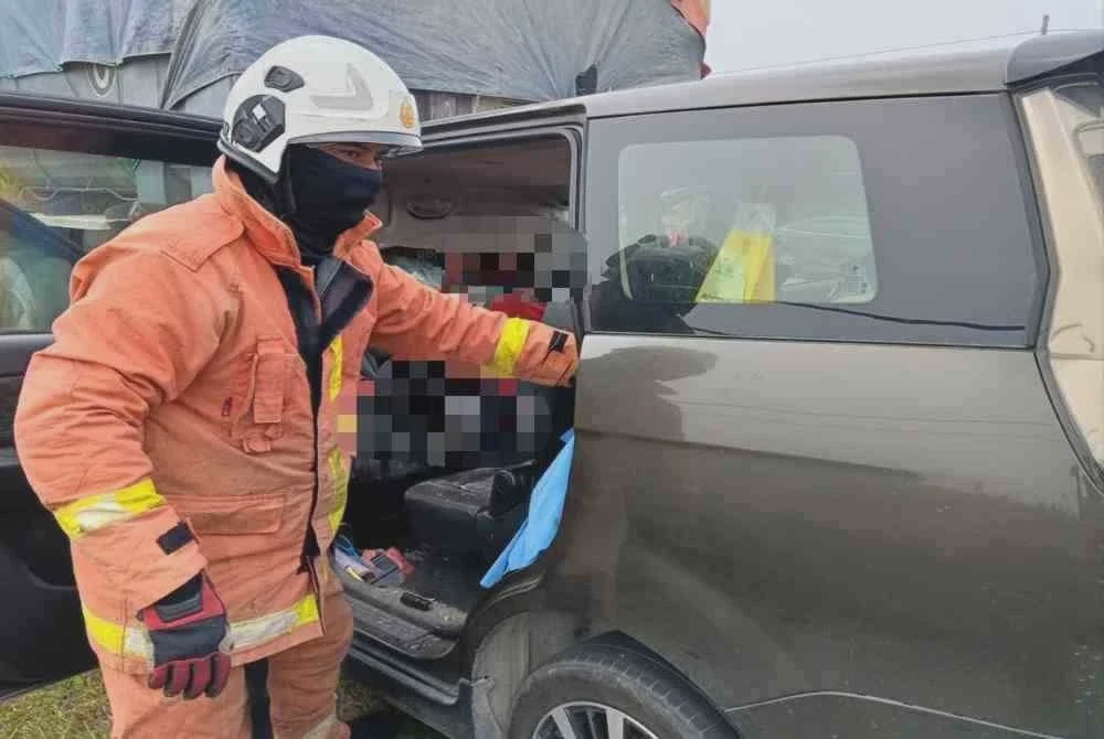 Image from: Ibu maut bersama dua anak, seorang lagi parah