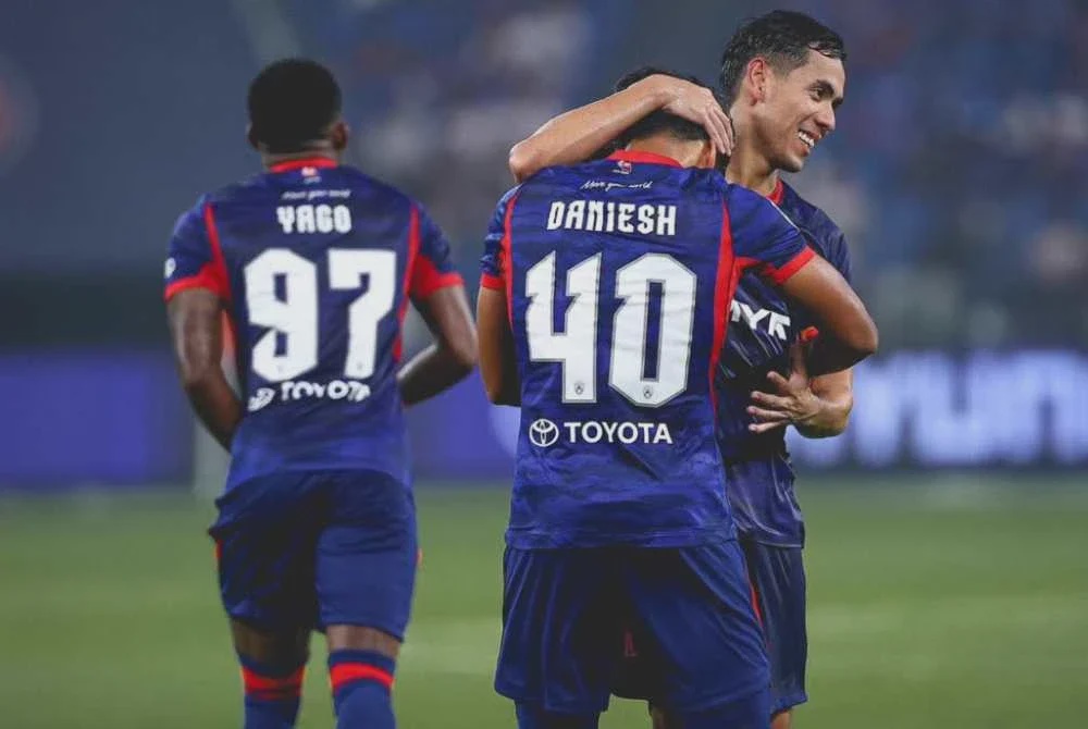 Image from: 'Masa depan, 10 minit dua gol' - Daniesh tarik perhatian Tunku Mahkota Ismail