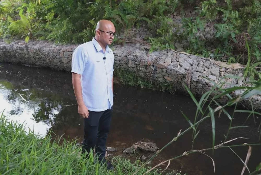 Image from: Pelbagai spesies ikan mati, dua sungai di Raub tercemar teruk - Exco